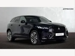 Santorini black Used 2021 Jaguar F-Pace R-Dynamic SUV | £30,850 (Fair price)