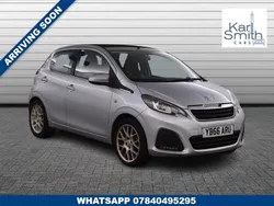 Silver Used 2016 Peugeot 108 Active Hatchback | £5,995 (Fair price)
