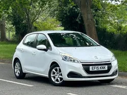 White Used 2015 Peugeot 208 Active Hatchback | £3,295 (Fair price)