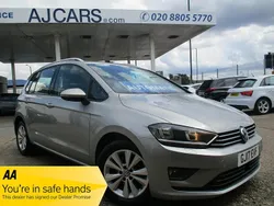 Silver Used 2017 VW Golf Sportsvan SE MPV | £11,995 (Fair price)
