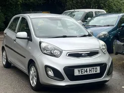 Silver Used 2014 Kia Picanto 2 Hatchback | £4,695 (Fair price)