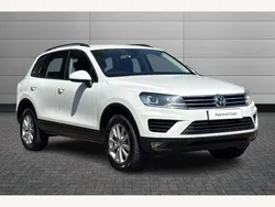 White Used 2016 VW Touareg SUV | £14,995 (Super price)