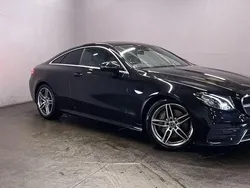 Black Used 2019 Mercedes E300 AMG line Coupe | £23,499 (Good price)