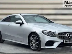 Silver Used 2019 Mercedes E350 AMG line Coupe | £23,097 (Fair price)
