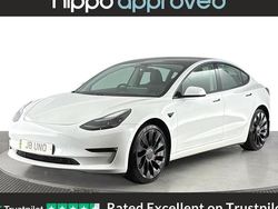 White Used 2020 Tesla Model 3 Performance Sedan | £16,100 (Fair price)