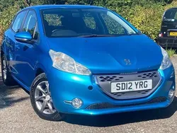 Blue Used 2012 Peugeot 208 Active Hatchback | £3,390 (Fair price)