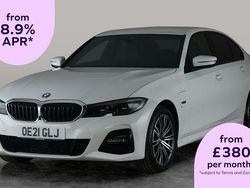 White Used 2021 BMW 330e M Sport Sedan | £22,154 (Fair price)