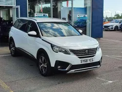 White Used 2019 Peugeot 5008 Allure MPV | £14,395 (Fair price)