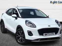 White Used 2023 Ford Puma Titanium SUV | £15,499 (Good price)