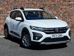 White Used 2021 Dacia Sandero Comfort Hatchback | £11,698 (Fair price)
