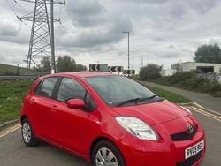 Red Used 2009 Toyota Yaris Hatchback | £2,375 (Fair price)
