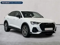 White Used 2025 Audi Q3 Black Edition SUV | £34,268 (Good price)