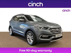 Silver Used 2018 Hyundai Santa Fe Premium SUV | £14,849 (Super price)