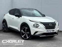 White Used 2022 Nissan Juke Tekna+ SUV | £17,235 (Fair price)