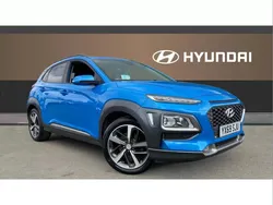 Blue Used 2019 Hyundai Kona Premium SE SUV | £12,052 (Fair price)