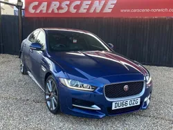 Blue Used 2016 Jaguar XE R-Sport Sedan | £9,999 (Fair price)