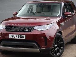 Red Used 2017 Land Rover Discovery 5 HSE SUV | £17,999 (Fair price)