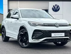White Used 2024 VW Tiguan R-line SUV | £33,490 (Fair price)