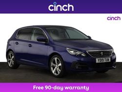 Blue Used 2019 Peugeot 308 Hatchback | £8,249 (Fair price)