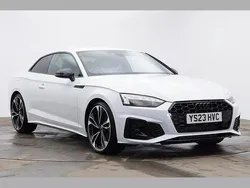 White Used 2023 Audi A5 Black Edition Coupe | £30,990 (A bit pricey)