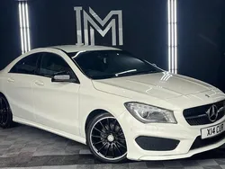 White Used 2015 Mercedes CLA180 AMG Sedan | £11,995 (Fair price)