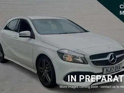White Used 2017 Mercedes A200 Executive Hatchback | £13,284 (Fair price)