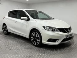 White Used 2017 Nissan Pulsar Tekna Hatchback | £7,495 (Fair price)