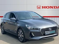 Grey Used 2018 Hyundai i30 Premium Hatchback | £10,893 (Fair price)