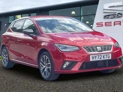 Desire red Used 2022 Seat Ibiza XCELLENCE Hatchback | £16,195 (Fair price)