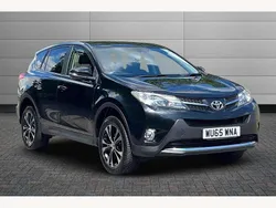 Black Used 2015 Toyota RAV4 SUV | £13,895 (A bit pricey)