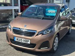 Bronze Used 2015 Peugeot 108 Active Hatchback | £7,250 (Fair price)