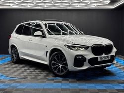 White Used 2019 BMW X5 M Sport SUV | £27,990 (Fair price)