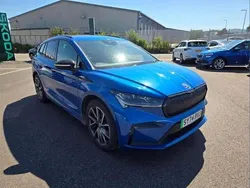 Race blue metallic Used 2024 Skoda Enyaq iV SportlinePlus SUV | £31,995 (Fair price)