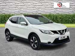 White Used 2015 Nissan Qashqai N-TEC SUV | £8,495 (Fair price)