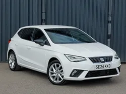 White Used 2024 Seat Ibiza XCELLENCE Hatchback | £18,798 (Expensive)