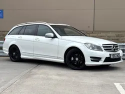 White Used 2013 Mercedes C220 AMG Estate | £5,495 (Fair price)