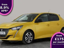Yellow Used 2023 Peugeot 208 Allure+ Hatchback | £13,409 (Fair price)