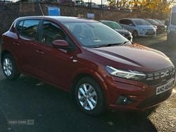 Red Used 2023 Dacia Sandero Expression Hatchback | £10,450 (Super price)