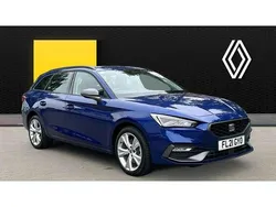 Blue Used 2021 Seat Leon FR Estate | £16,603 (Fair price)