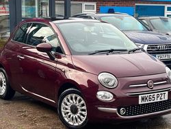 Red Used 2015 Fiat 500 Lounge Hatchback | £6,280 (Fair price)