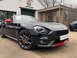 Black Used 2017 Abarth 124 Spider Cabriolet | £19,995 (Fair price)