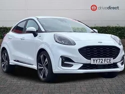 White Used 2022 Ford Puma Gen-E ST-Line X SUV | £15,179 (Fair price)