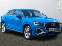 Blue Used 2021 Audi Q2 S-Line SUV | £18,999 (Fair price)