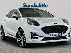 White Used 2020 Ford Puma Gen-E ST-Line Hatchback | £14,441 (Fair price)