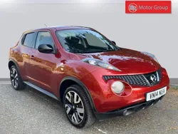 Red Used 2014 Nissan Juke N-TEC SUV | £3,780 (Fair price)