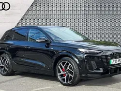 Black New 2025 Audi Q6 e-tron Advanced SUV | £55,752 (Super price)