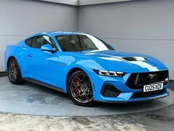 Blue New 2025 Ford Mustang GT Coupe | £56,999 (Expensive)