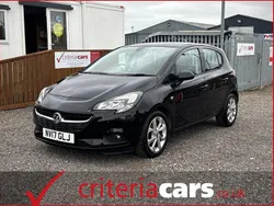 Black Used 2017 Vauxhall Corsa Hatchback | £4,499 (Fair price)