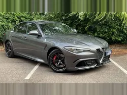 Metallic silverstone grey Used 2018 Alfa Romeo Giulia Saloon Quadrifoglio Sedan | £31,350 (Fair price)