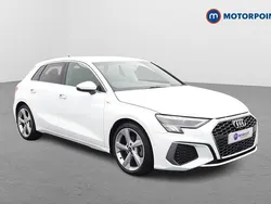 White Used 2022 Audi A3 S-Line Hatchback | £22,949 (Fair price)